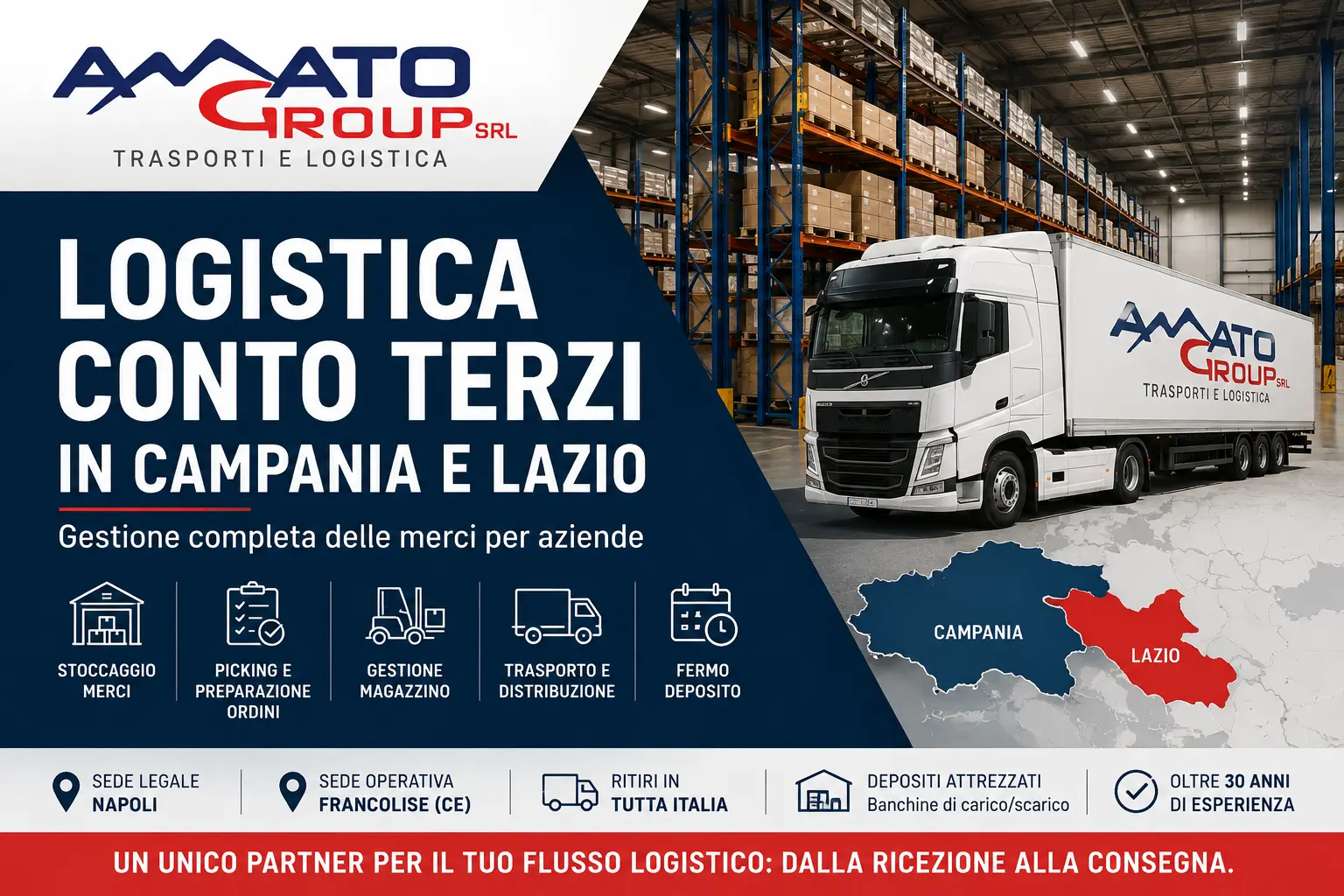 Logistica Conto Terzi Campania e Lazio